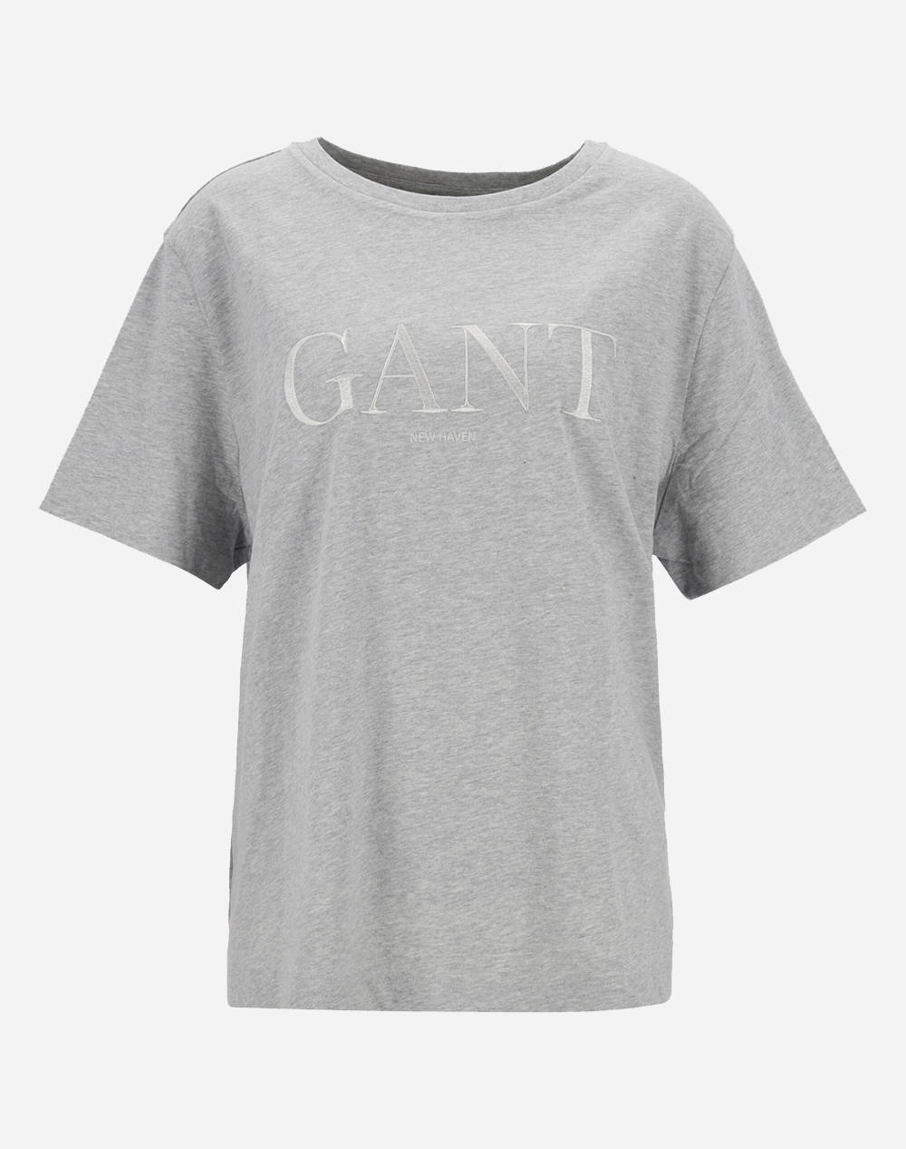 Gant Ss T Shirt Women Clothes Tops T Shirts Lightgray Cotton 3Gw4200502 94 Female T-Shirts