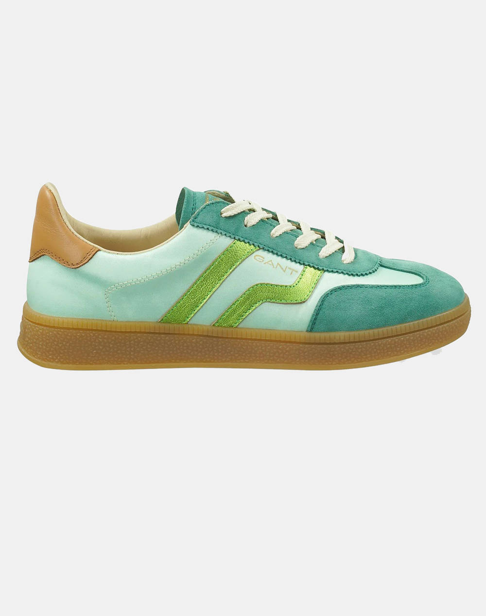 Gant Women''S Shoes Cuzima Women Footwear Sneakers Mintgreen Leather,Suede,Fabric 3Gs30538956 G714 Female Sneakers Green