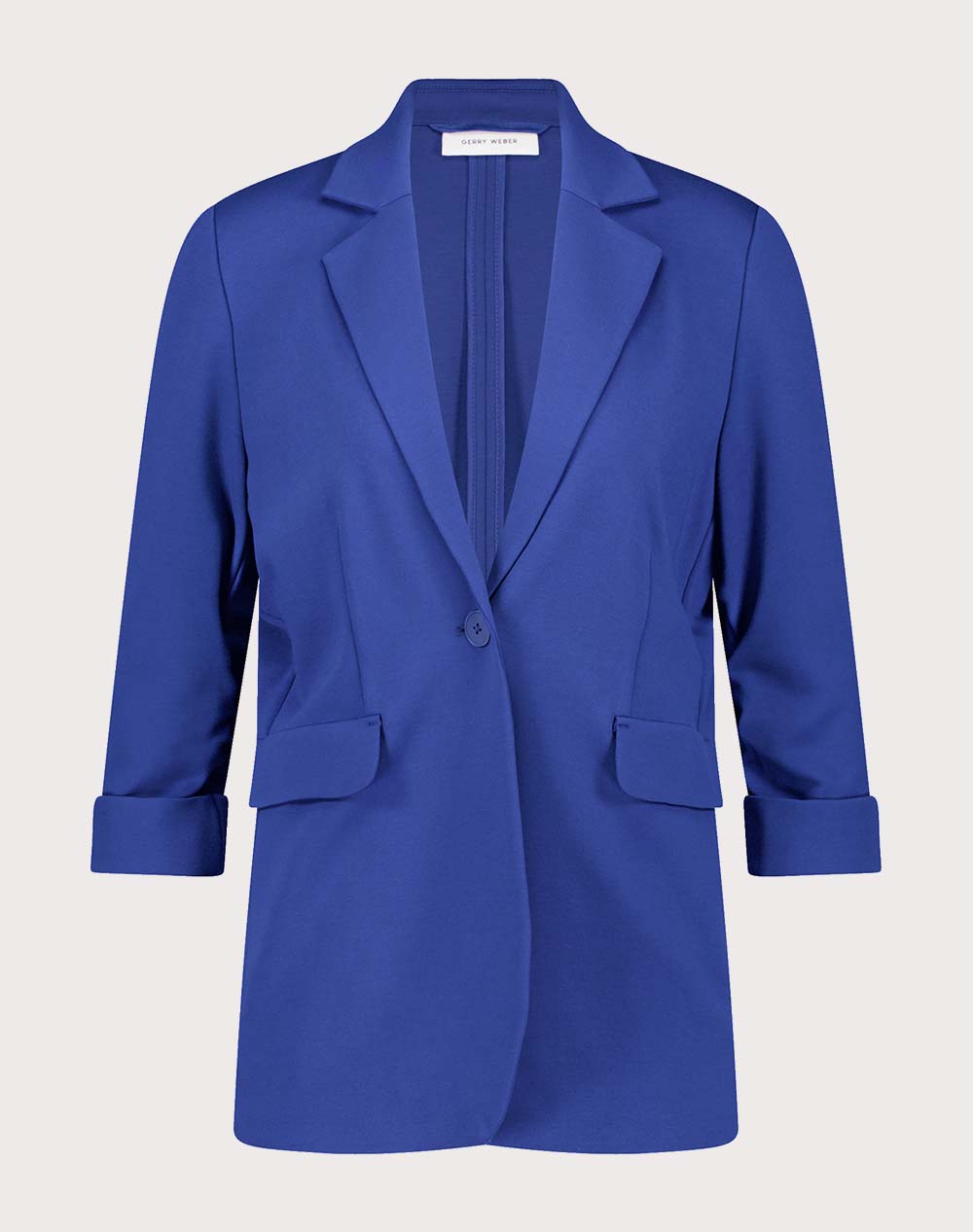 Gerry Weber Blazer 3/4 Sleeve Wi Γυναικα Ρουχα Πανωφορια Σακακια Blue Βισκοζμε Ελαστανσυνθετικο 530041 31240 80384