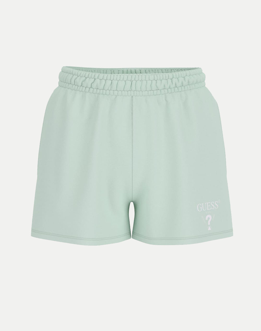 Guess Roberta Short Recy Poly Cotton Fleece Shorts For Women Women Sportswear Bottom Clothing Shorts/Bermuda Lightgreen Cotton,Synthetic V5Gd19Kc3