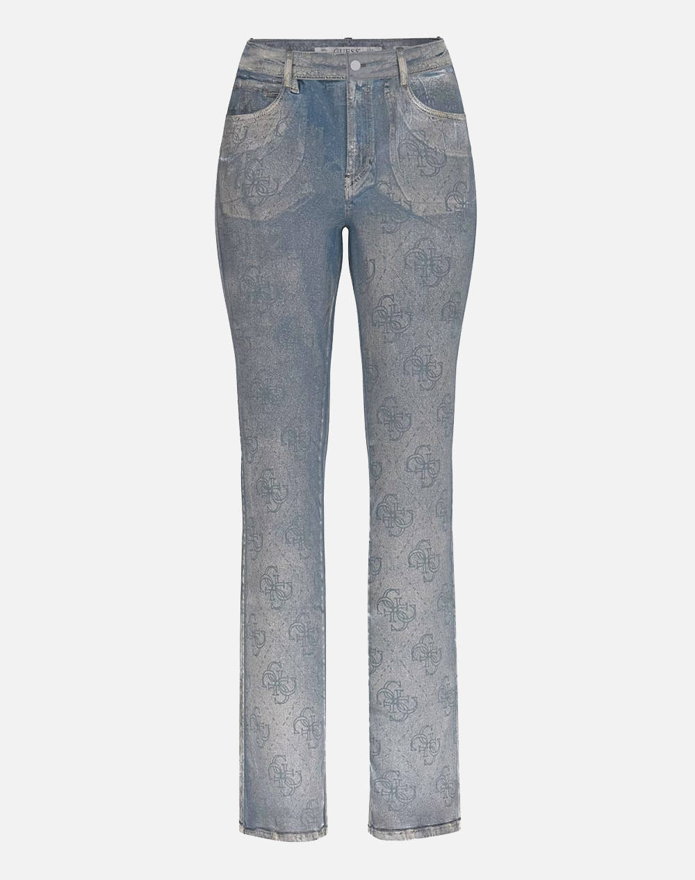 Guess Dory Pant Women''S Pants Women Clothes Trousers Jeans/5P/Cargo Denimblue Cotton,Elastic W5Ra0Jd5Js1 D3Gl Female Jeans/5P/Cargo Blue