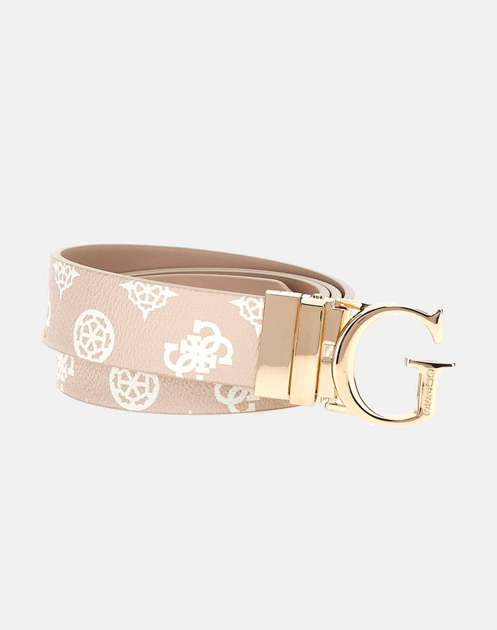 Guess Erica Rev & Adj Pant Belt H3 Women''S Belt Women Accessories Belts Nude Synthetic Bw9171P4430 Sdl Female Belts