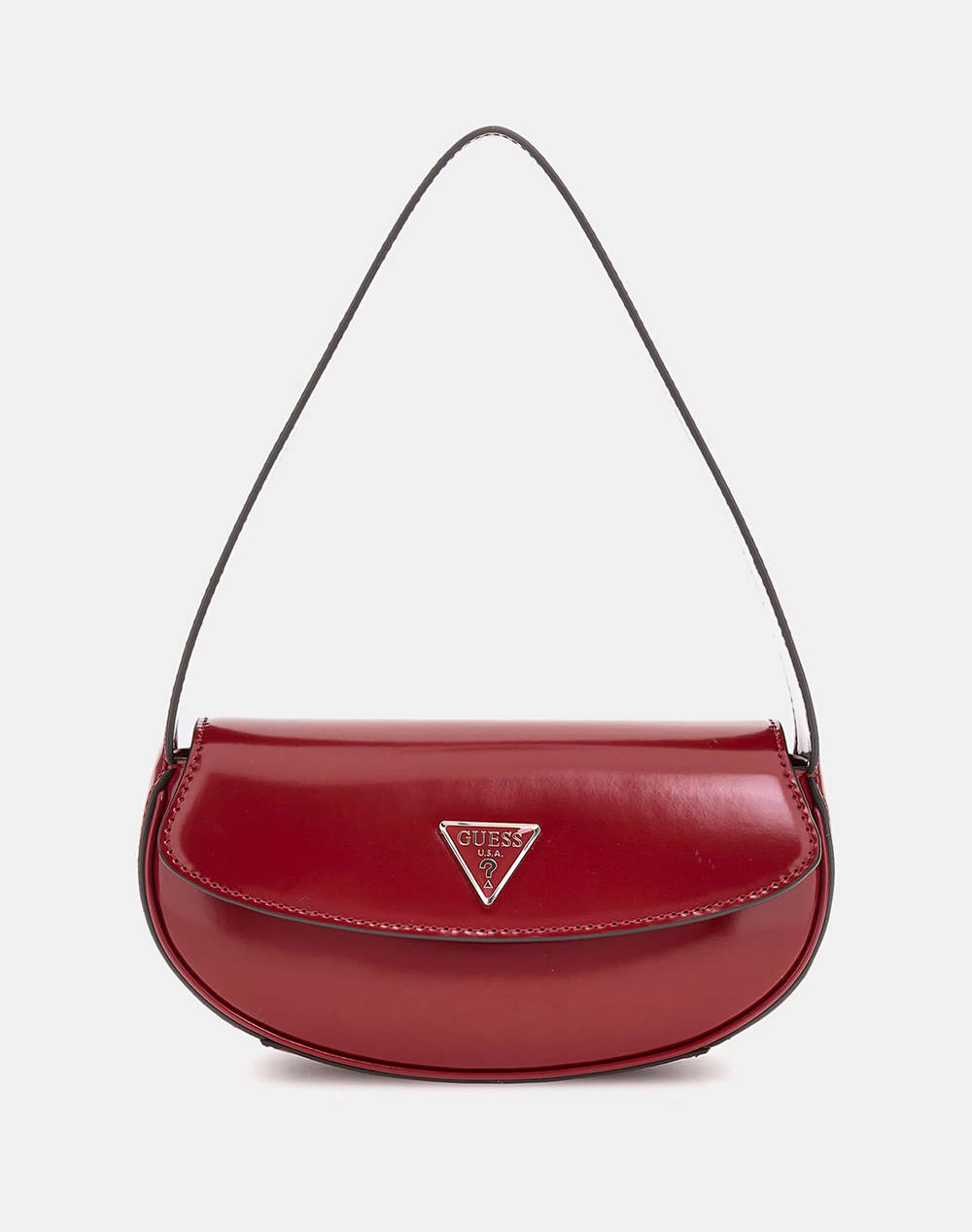 Guess Arnela Flap Shoulder Bag Women (Dimensions 22X11X7 Cm.) Women Accessories Bags Red Imitation Leather Hwng9496780 Red Female Bags
