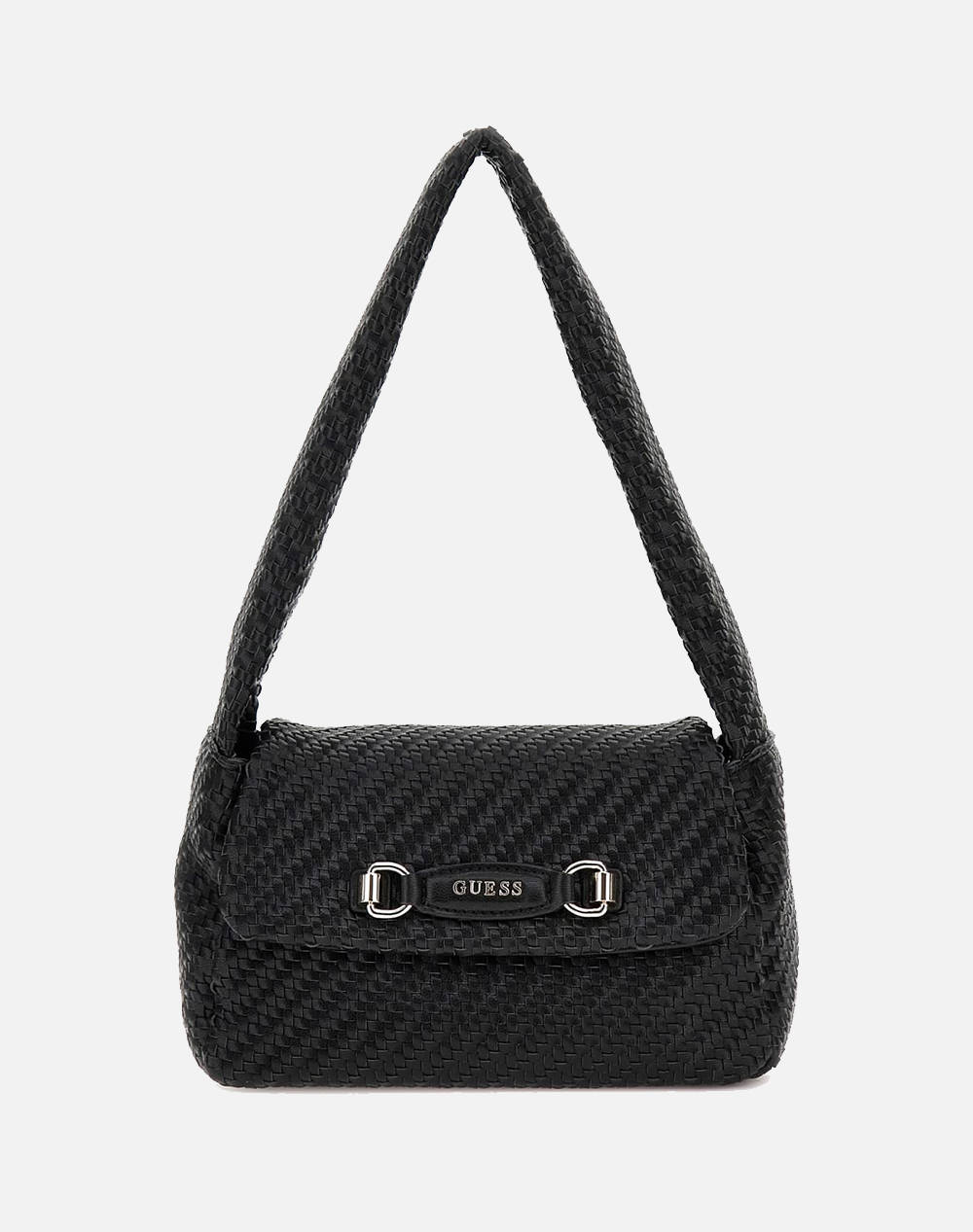 Guess Francy Flap Shoulder Bag Women Women Accessories Bags Black Imitation Leather Hwwg9530190 Bla Female Bags Black