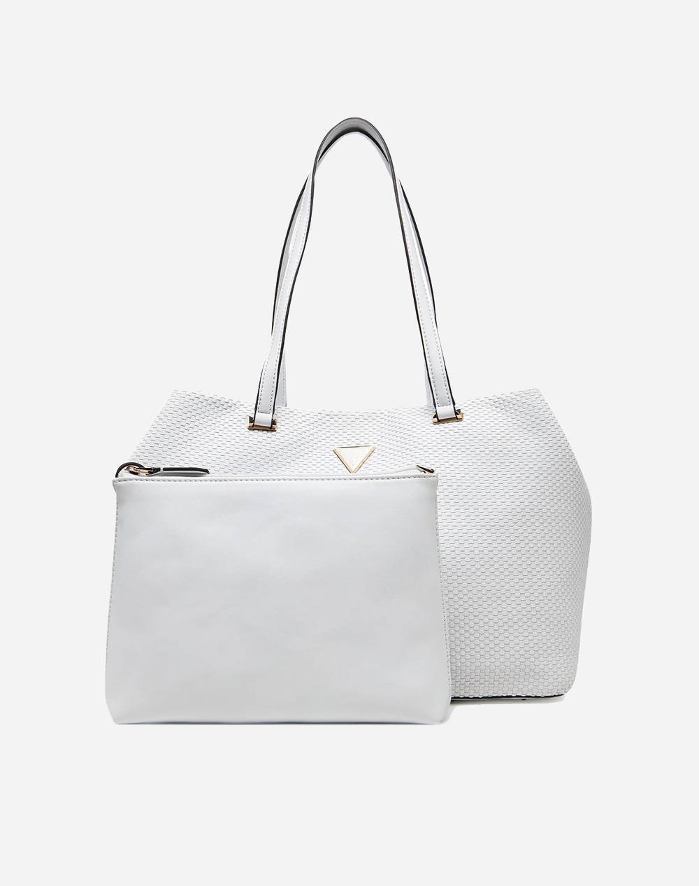 Guess Phaedra Tote Bag For Women Women Accessories Bags White Imitation Leather Hwwg9638230 Whi Female Bags