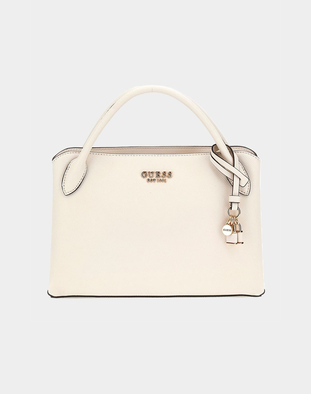 Guess Fedana Elite Satchel Bag For Women (Dimensions: 29 X 18 X 9Cm.) Women Accessories Bags Offwhite Imitation Leather Hwzg9643060 Off Female Bags