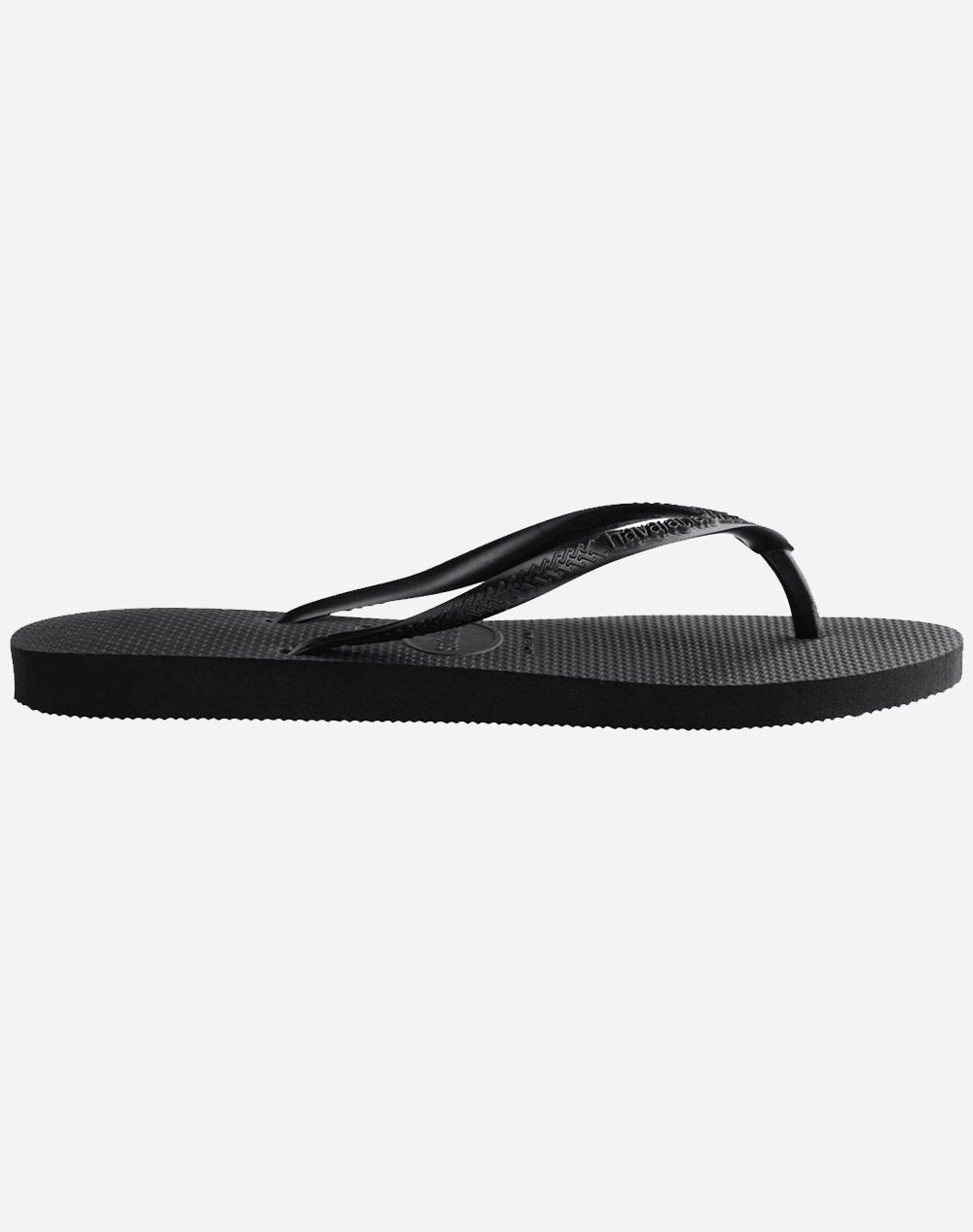 Havaianas Hav. Slim Navy Women Footwear Flip Flops Black Synthetic 4000030 0090 Female Flip Flops Black