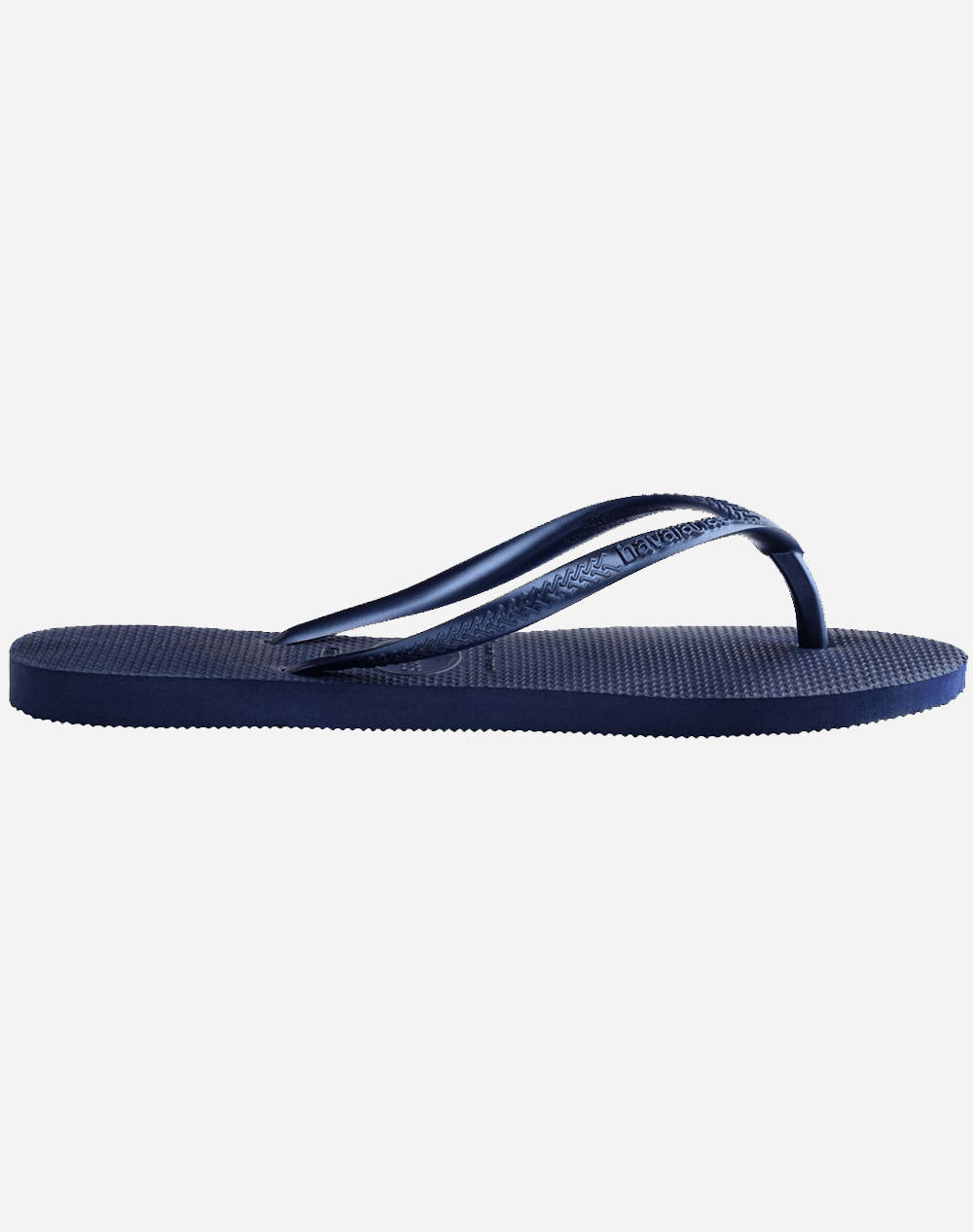 Havaianas Hav. Slim Navy Women Footwear Flip Flops Darkblue Synthetic 4000030 0555 Female Flip Flops Blue