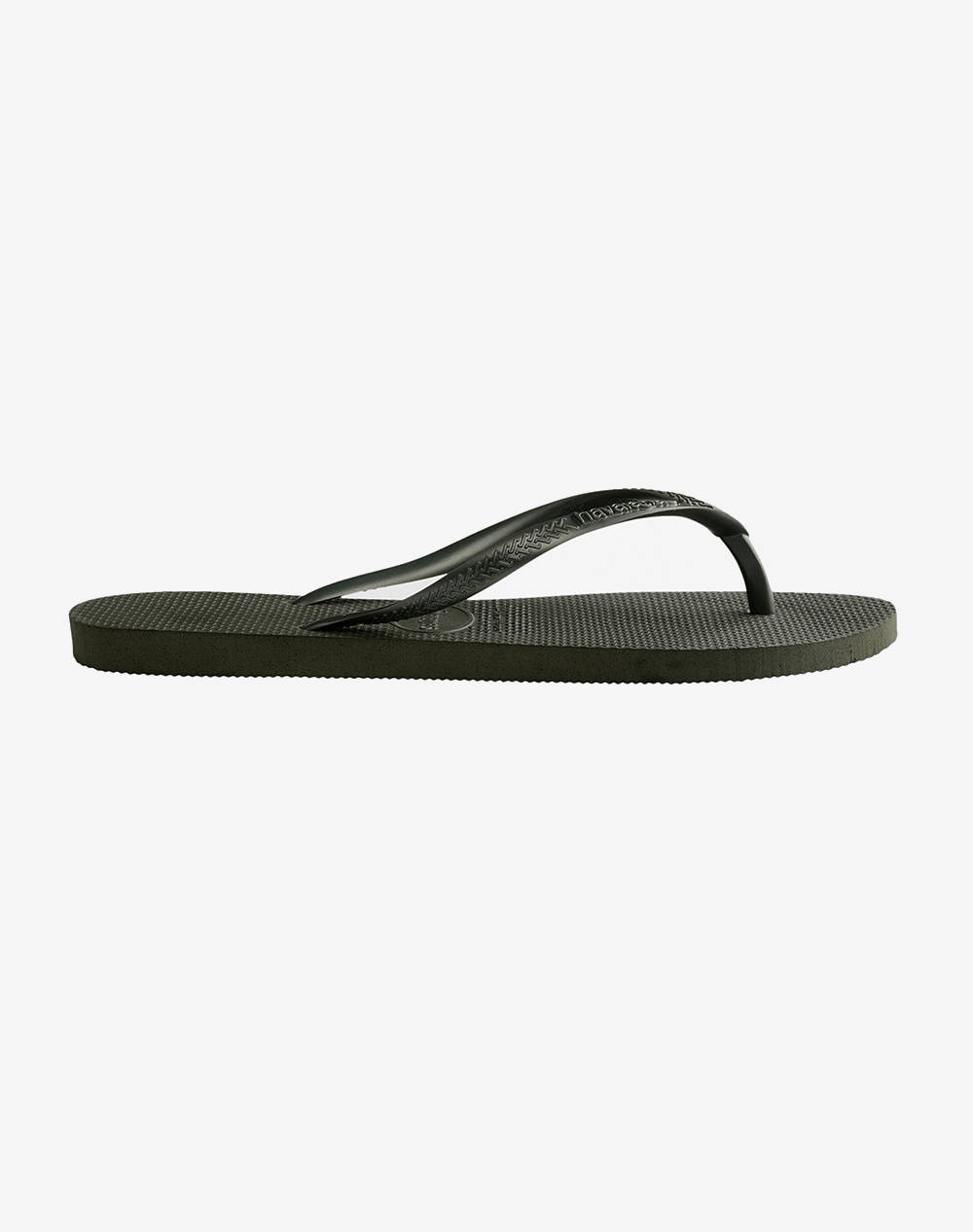 Havaianas Hav. Slim Navy Women Footwear Flip Flops Darkolivegreen Synthetic 4000030 4896 Female Flip Flops Green