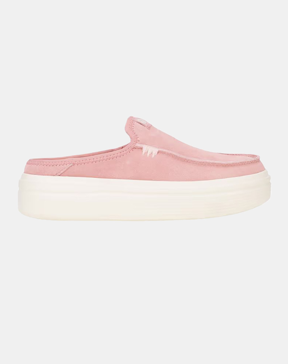 Hey Dude Austin Lift Classic Women Footwear Moccasins/Ballerinas Lightpink Suede 41272 6Xx Female Moccasins/Ballerinas