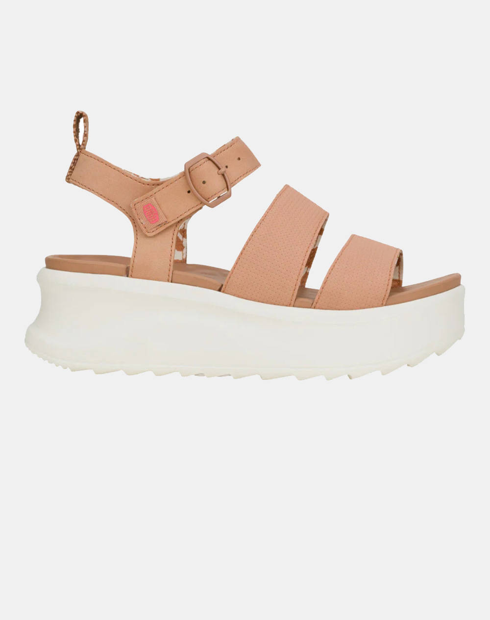 Heydude Delray Buckle Classic Women Footwear Espadrilles/Sandals Tan Synthetic 43198 265 Female Espadrilles/Sandals