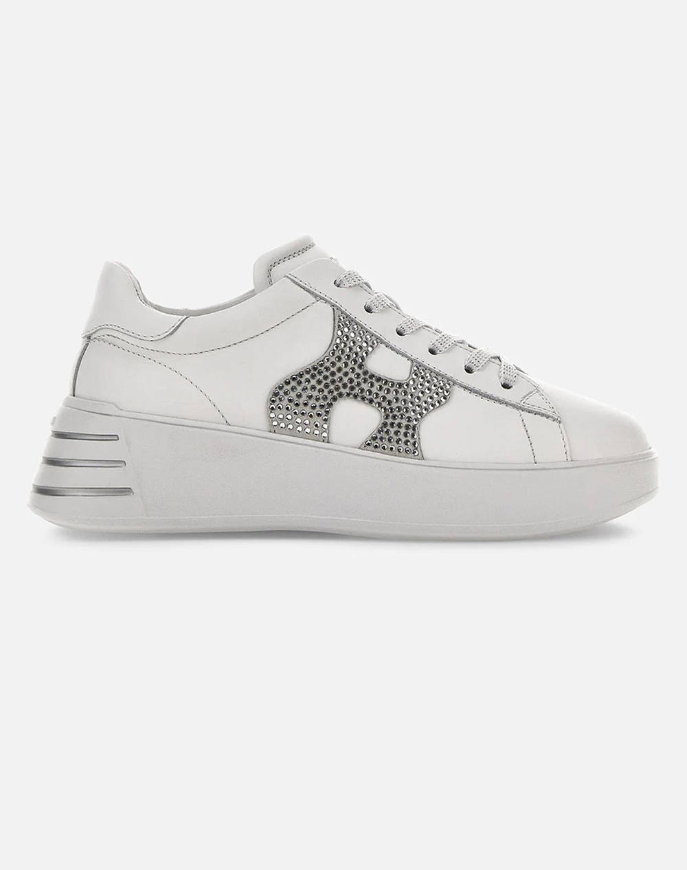 Hogan Sneakers Women Footwear Sneakers White Leather Hxw5640Es90 Nzub001 Female Sneakers