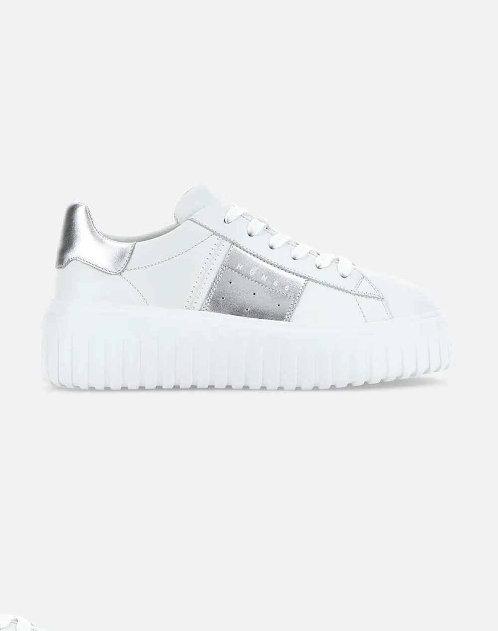 Hogan Sneakers Women Footwear Sneakers White Leather Hxw6450Fo70 Ncs0351 Female Sneakers