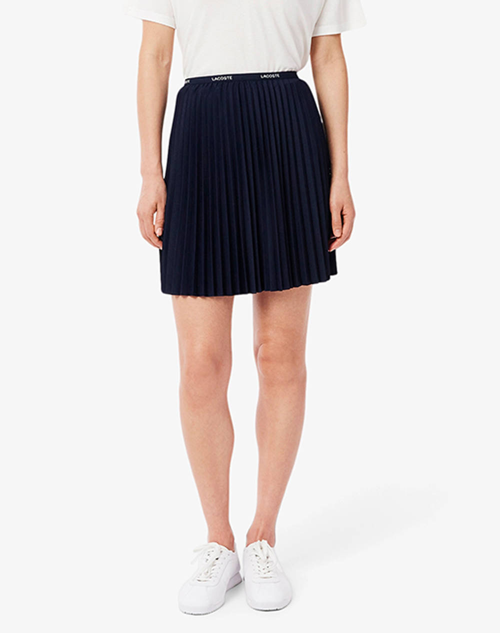 Lacoste Skirts Women Clothes Skirts Navyblue Synthetic 3Jf1403 166 Female Skirts Blue