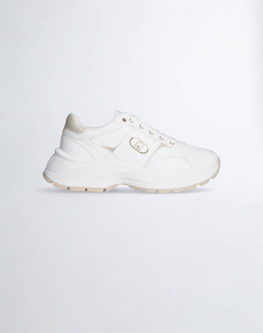 Liujo Eva 02 Sneaker Calf Women''S Shoes Women Footwear Sneakers White Leather Ba5065P0102 01111 Female Sneakers