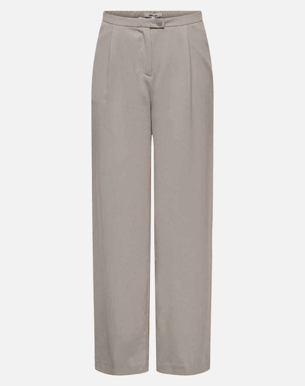 Only Onlleila Life Mw Wide Pant Cc Tlr Women Clothes Trousers Chinos Biege Synthetic 15338347 String Female Chinos Biege