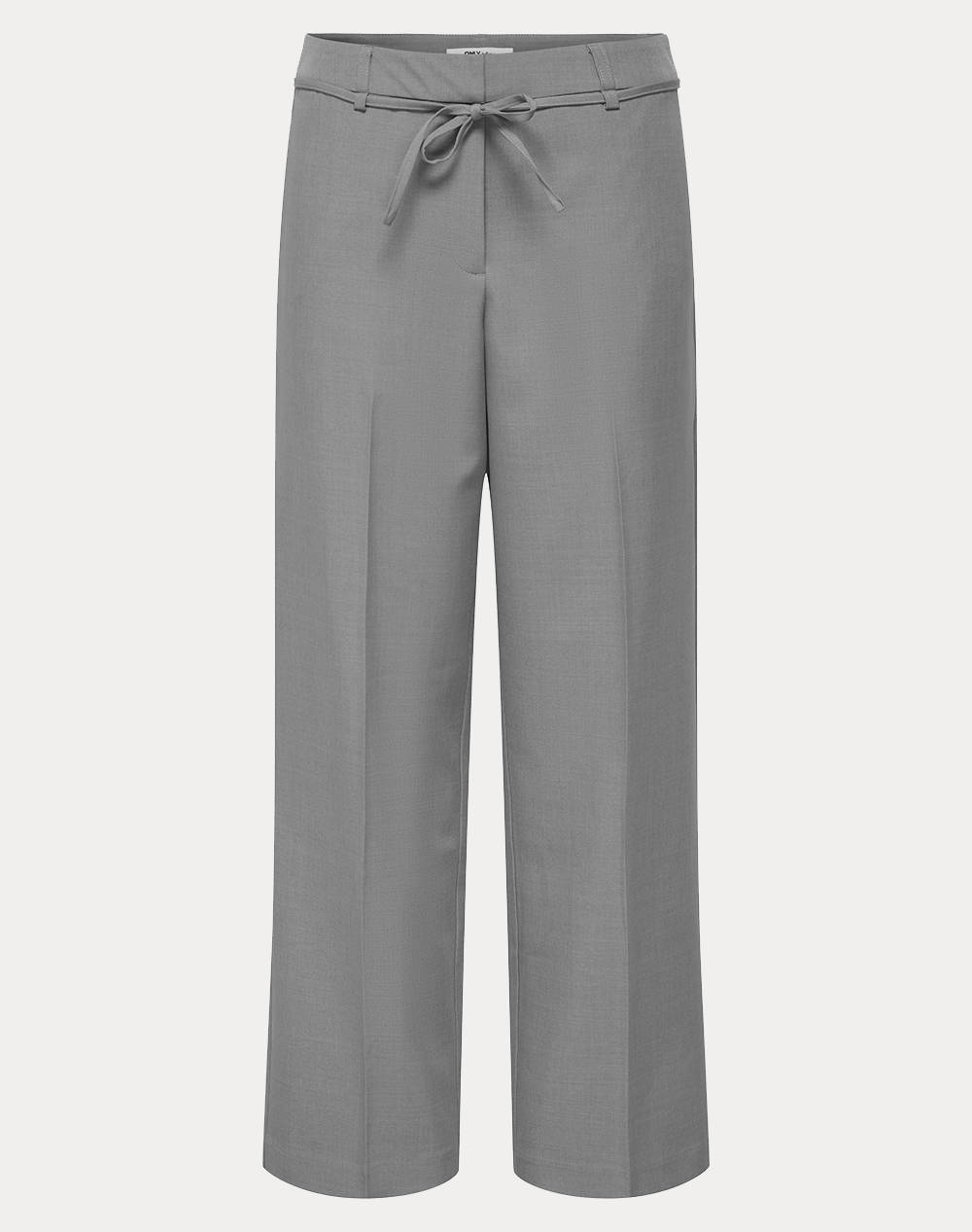 Only Onlmarine Life Mw Str String Pant Cc Tlr Women Clothes Trousers Chinos Lightgray Elastic,Synthetic 15338350 Light Grey Melange Female Chinos