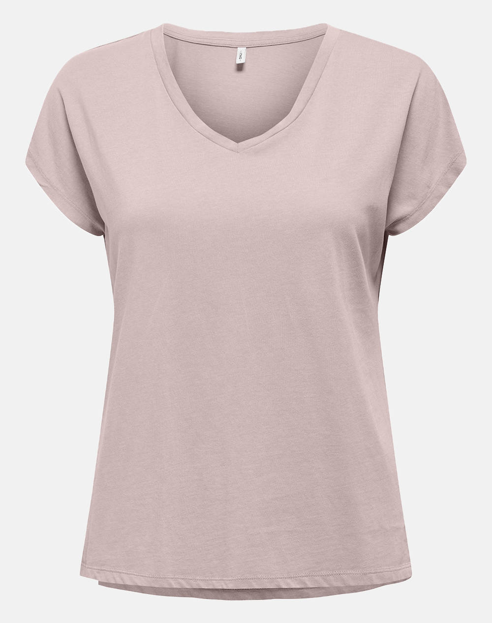 Only Onllucy Life Ss Vneck Moster Top Box Jrs Women Clothes Tops T Shirts Violet Cotton 15343382 Violet Ice Female T-Shirts