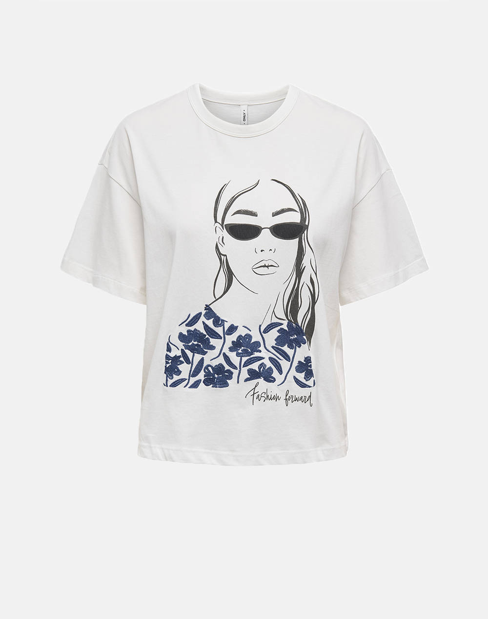 Only Onltenna S/S Girl Top Box Jrs Women Clothes Tops T Shirts White Cotton 15347020 Cloud Dancerfashion Female T-Shirts