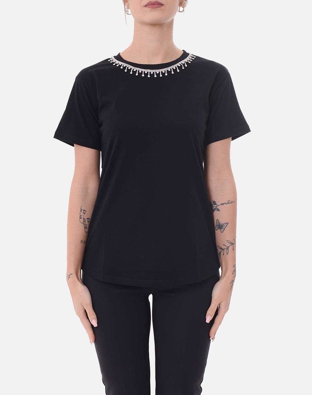 Penny Black Sole T Shirt Γυναικα Ρουχα Μπλουζες Τ Shirt Black Βαμβακι 2511971023200 003