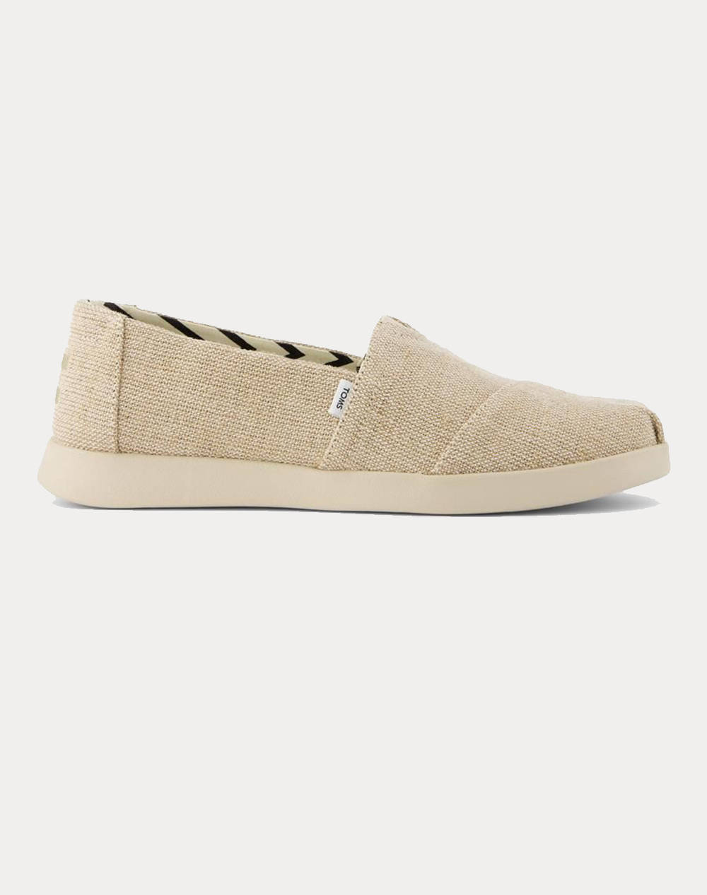 Toms Nat And Hrtg Cvs Wm Alplus Esp Women Footwear Espadrilles/Sandals Biege Fabric 10021576 Natural Female Espadrilles/Sandals Biege