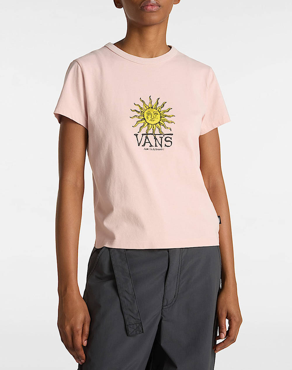 Vans Cosmic Ray Mini Ss Γυναικα Ρουχα Μπλουζες Τ Shirt Lightcoral Βαμβακι Vn000nx9o3n1 Vno3n - Koolfly