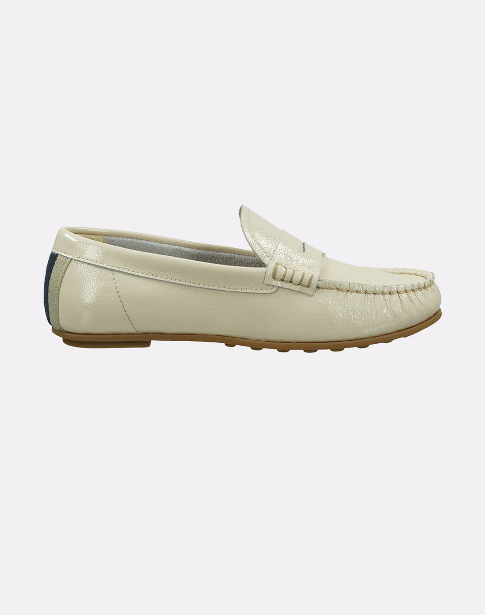 Gant Women''S Shoes Seabaya Women Footwear Moccasins/Ballerinas Cream Leather 3Gs30571933 G125 Female Moccasins/Ballerinas