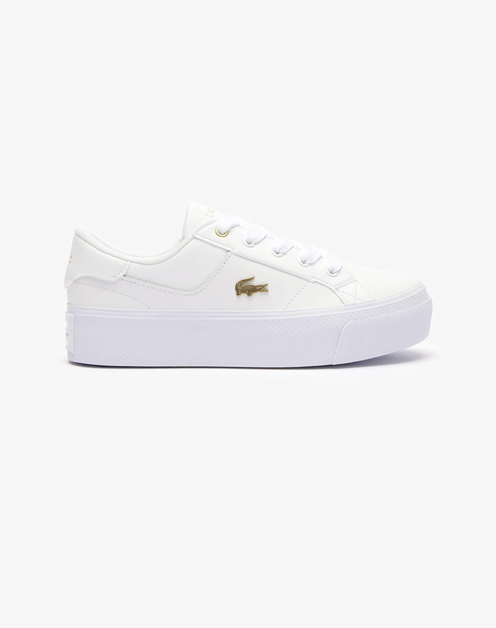 Lacoste Women''S Shoes Ziane Platform 124 2 Cfa Ziane Platform 124 2 Cfa Women Footwear Sneakers White Imitation Leather,Leather 37 47Cfa0005216 000