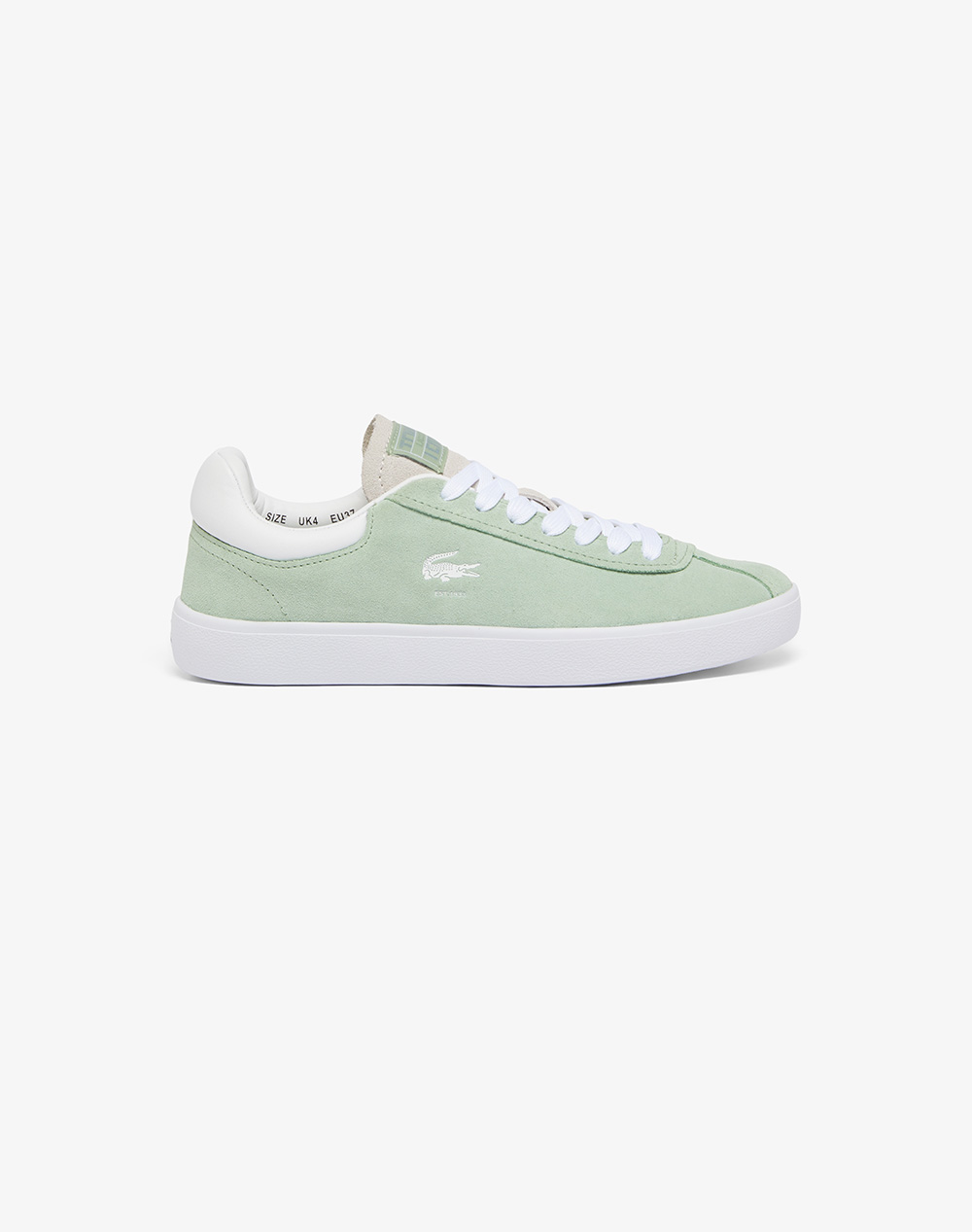 Lacoste Women''S Shoes Baseshot 125 2 Baseshot 125 2 Sfa Women Footwear Sneakers Lightgreen Imitation Leather,Suede 37 49Sfa00531R7 0000 Female
