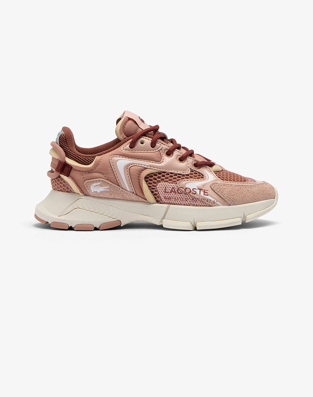 Lacoste Women''S Shoes L003 Neo 125 2 L003 Neo 125 2 Sfa Women Footwear Sneakers Deeppink Suede,Synthetic,Fabric 37 49Sfa0006Pw1 0000 Female Sneakers