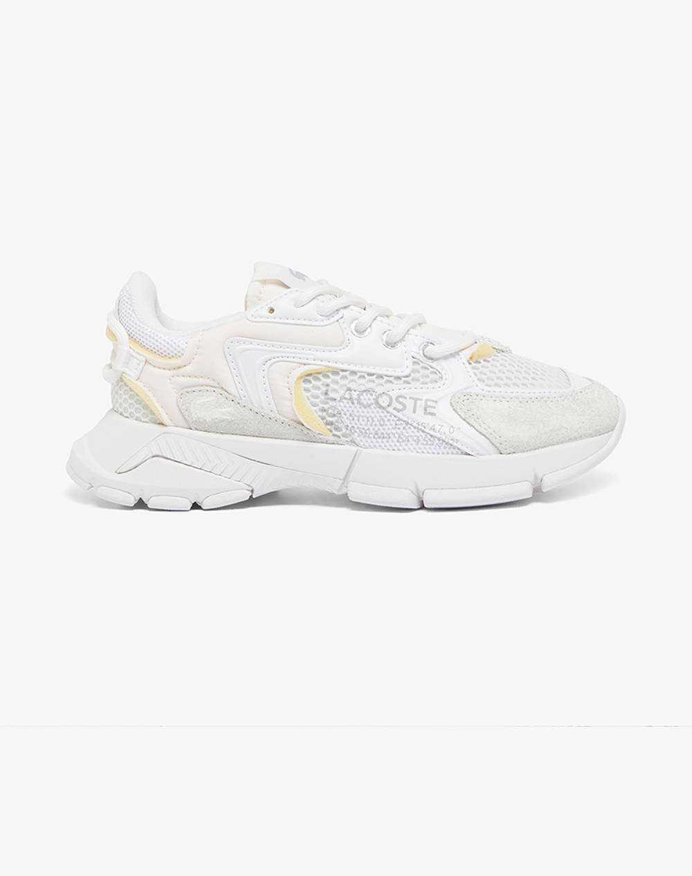 Lacoste Women''S Shoes L003 Neo 125 1 L003 Neo 125 1 Sfa Women Footwear Sneakers White Suede,Synthetic,Fabric 37 49Sfa000521G 0000 Female Sneakers