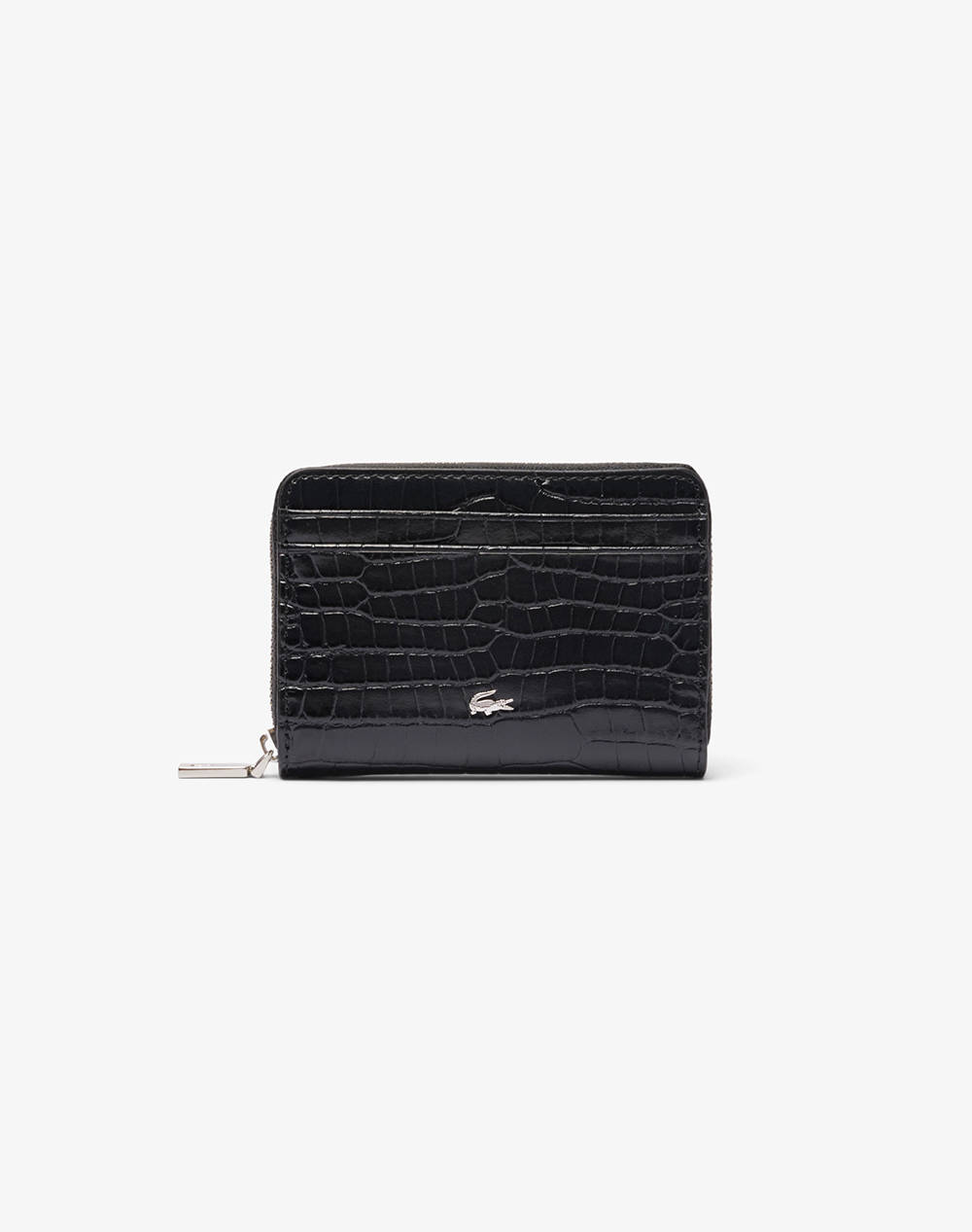 Lacoste Money Pieces Wallet (Dimensions: 11.5 X 8.5 X 2.5Cm.) Women Accessories Wallets Black Leather 3Nf4977Kl 000 Female Wallets Black