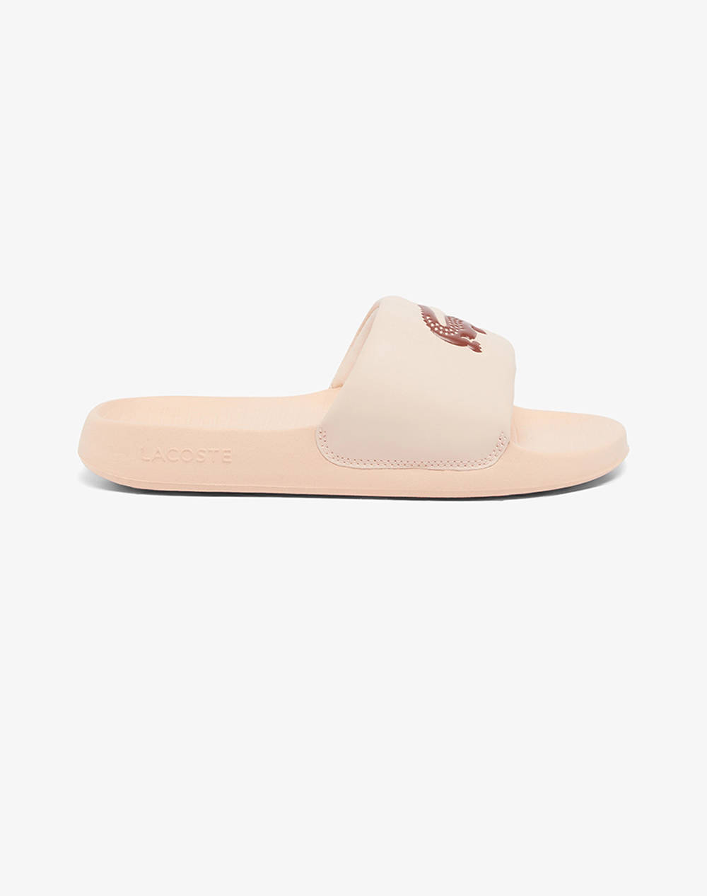 Lacoste Women''S Shoes Serve Slide 1.0 125 Women Footwear Flip Flops Lightpink Imitation Leather 37 49Cfa0022Aoz 0000 Female Flip Flops