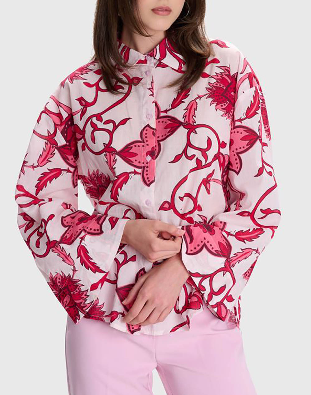 Shirt Women Clothes Shirts Multi Cotton 8921131 Multi Female Shirts