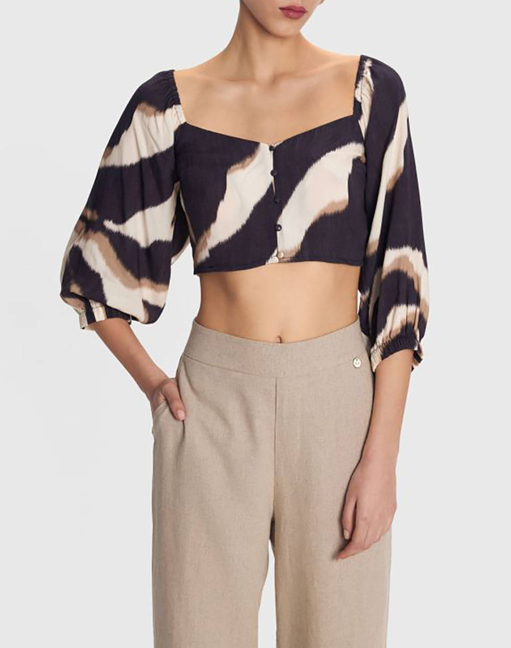 Ale Top Women Clothes Tops Tops/Bodies Multi Viscose 8920645 Multi Female Tops/Bodies