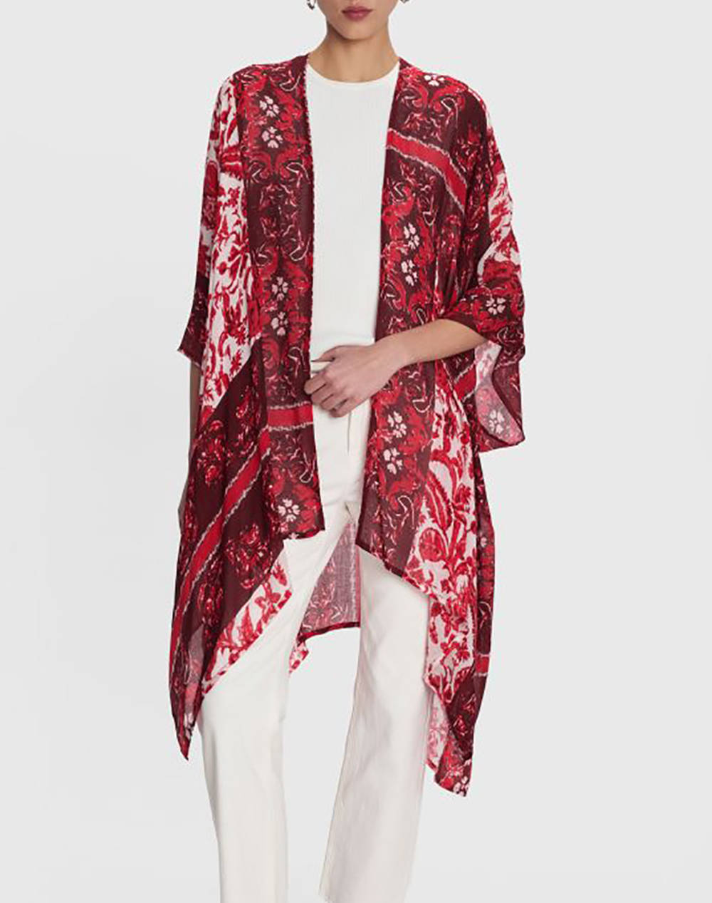 Ale Kimono Women Clothes Outerwear Blazers Multi Viscose 8921300 Multi Female Blazers