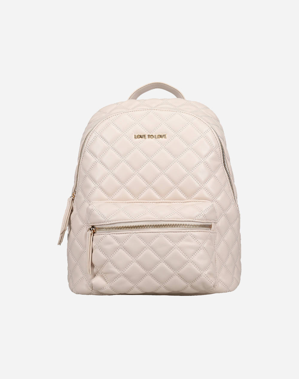 Love To Love By Gai Mattiolo Ltl03 Beige Quilted Backpack Women Accessories Bags Biege Imitation Leather 200008821010 010 Female Bags Biege