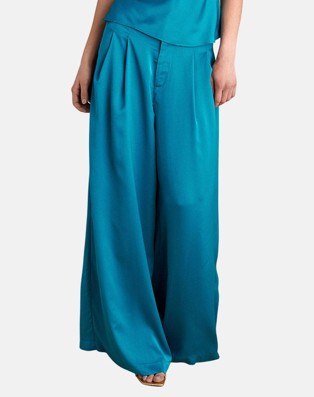 Attrattivo Pants Women Clothes Trousers Fabric Trousers Electricblue Synthetic 92270092 Emera Female Fabric Trousers Blue