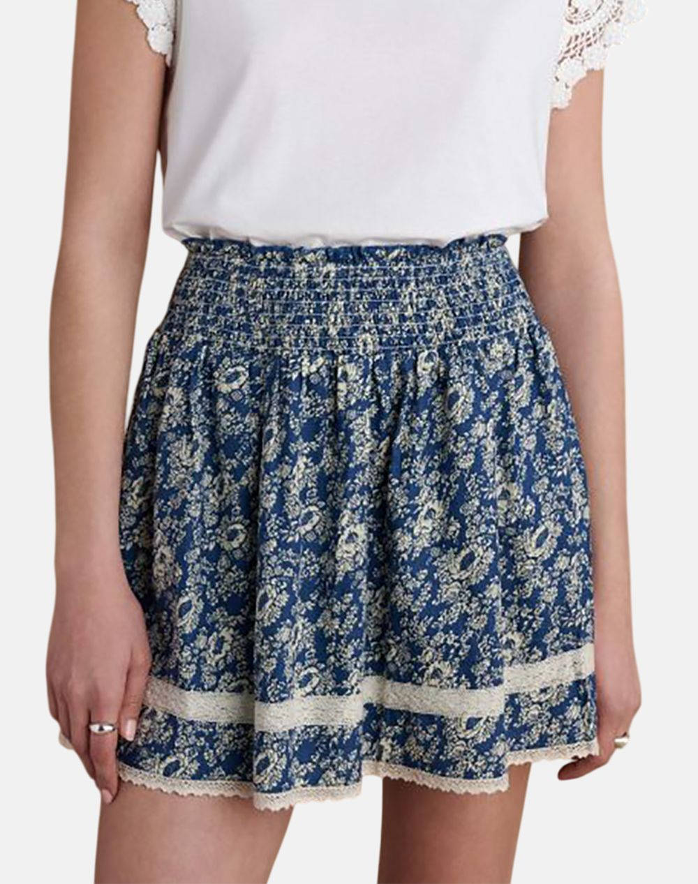 Attrattivo Skirt Women Clothes Skirts Multi Cotton 9921207 Multi Female Skirts