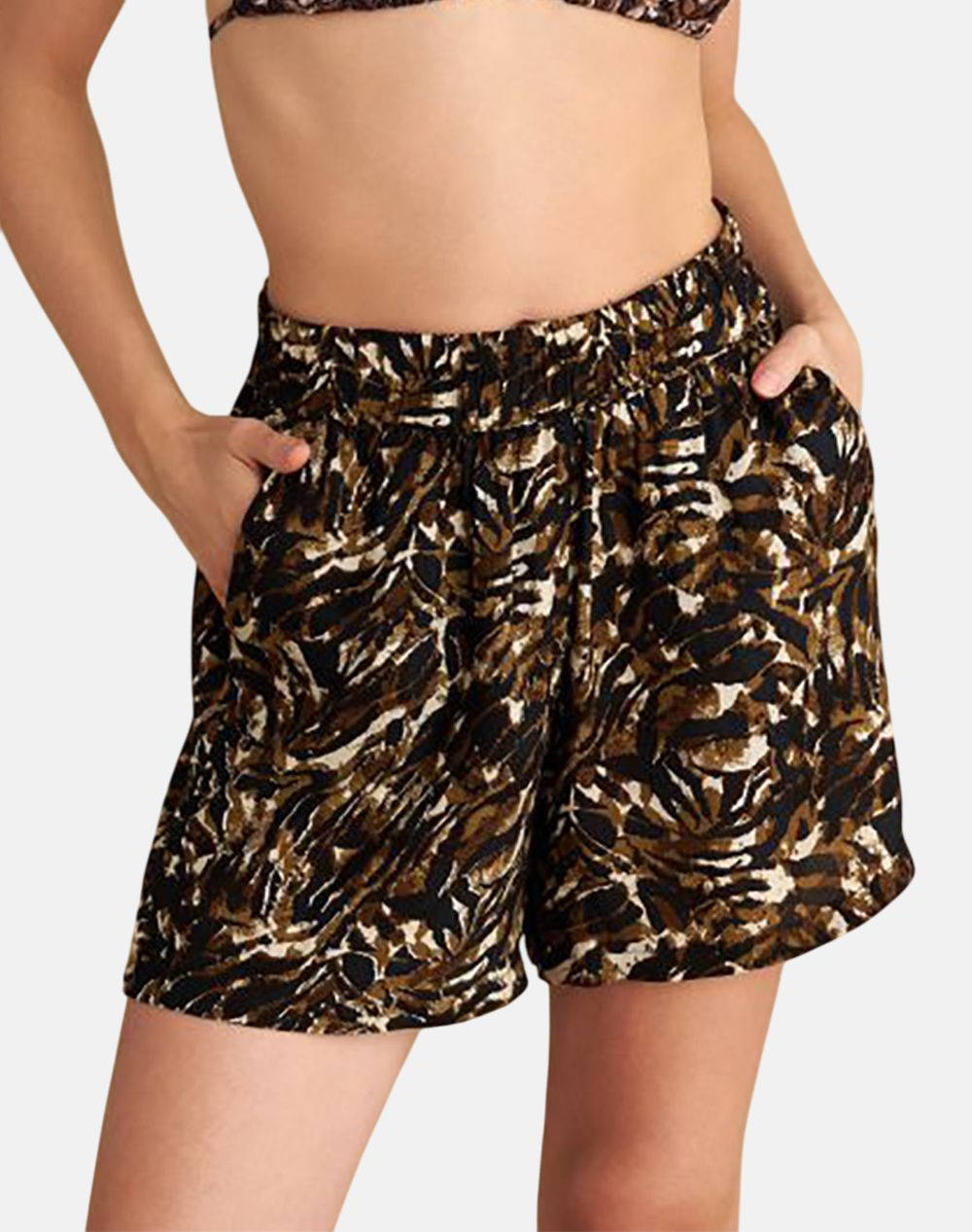 Attrattivo Shorts Women Clothes Shorts/Bermudas Shorts Multi Viscose 9921876 Multi Female Shorts