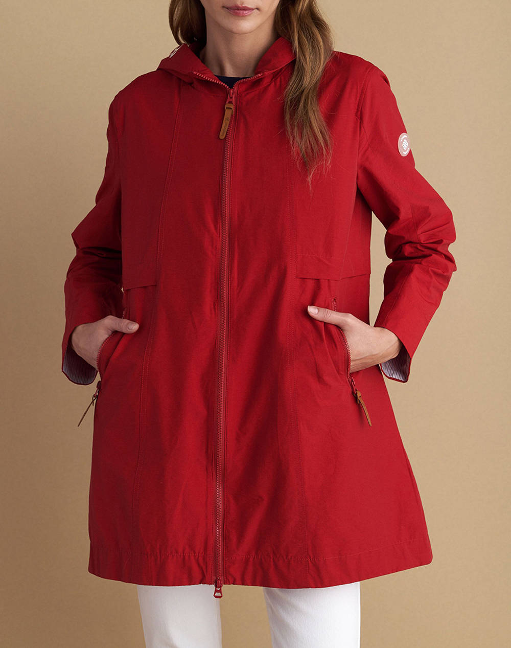 Attractive Jacket Women Clothes Outerwear Outerwear Jackets Red Cotton,Synthetic 9920257 Kokki Female Jackets