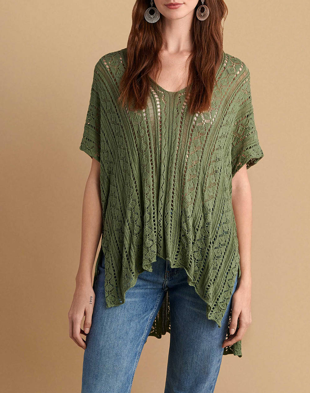 Attrattivo Shirt Women Clothes Tops Knits Khaki Cotton,Viscose 9P22484 Lkhak Female Knits Khaki