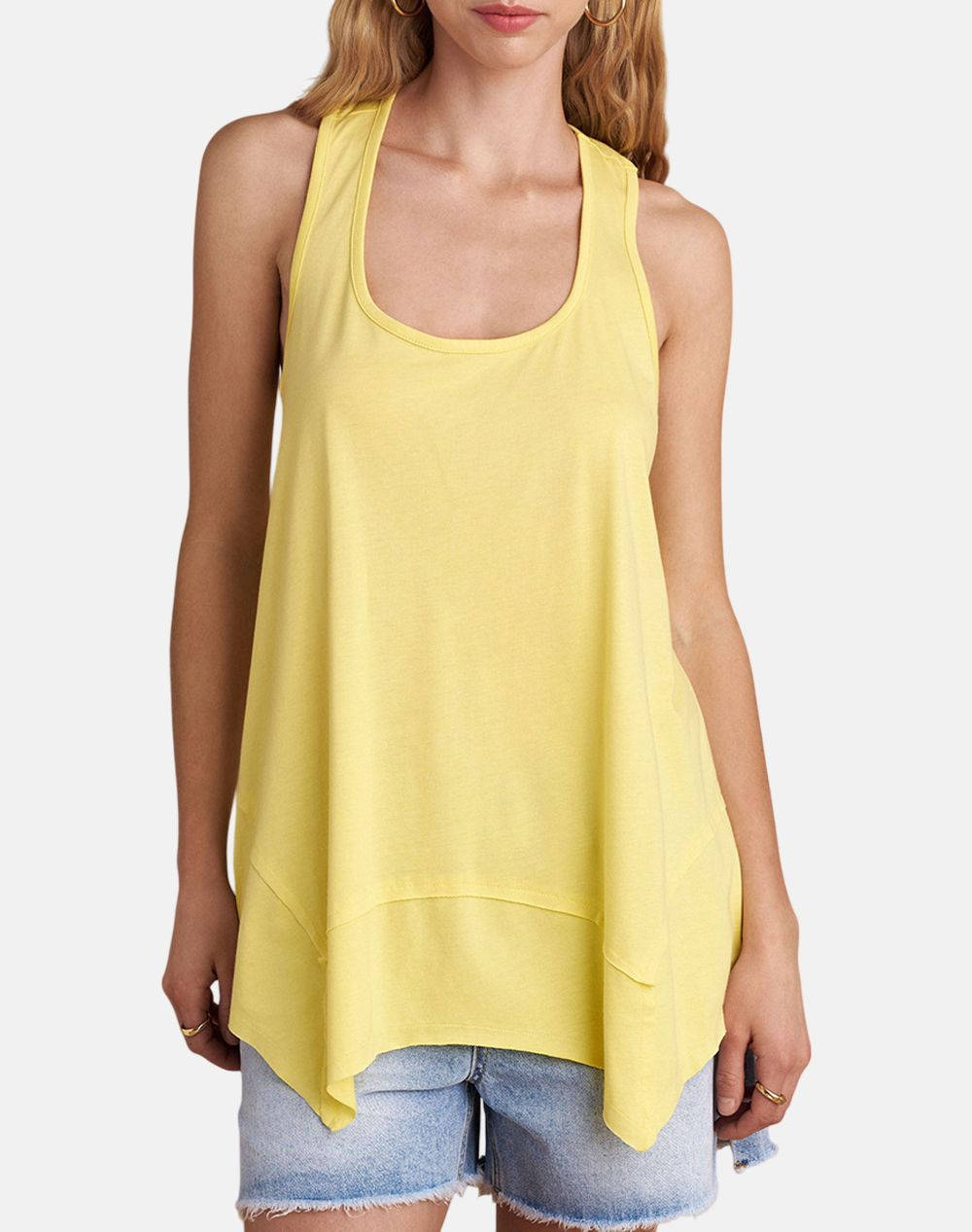 Attrattivo Blouse Women Clothes Tops T Shirts Yellow Cotton,Synthetic 9921835 Kitri Female T-Shirts