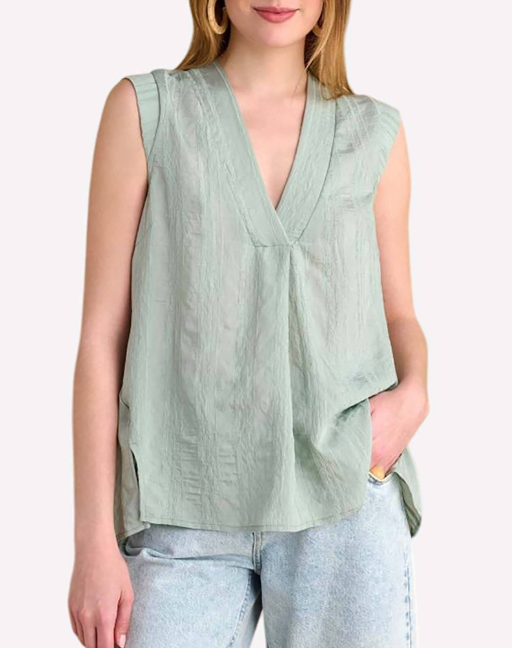 Attrattivo Top Women Clothes Tops Tops/Bodies Mintgreen Viscose,Synthetic 9920674 Soap Female Tops/Bodies Green