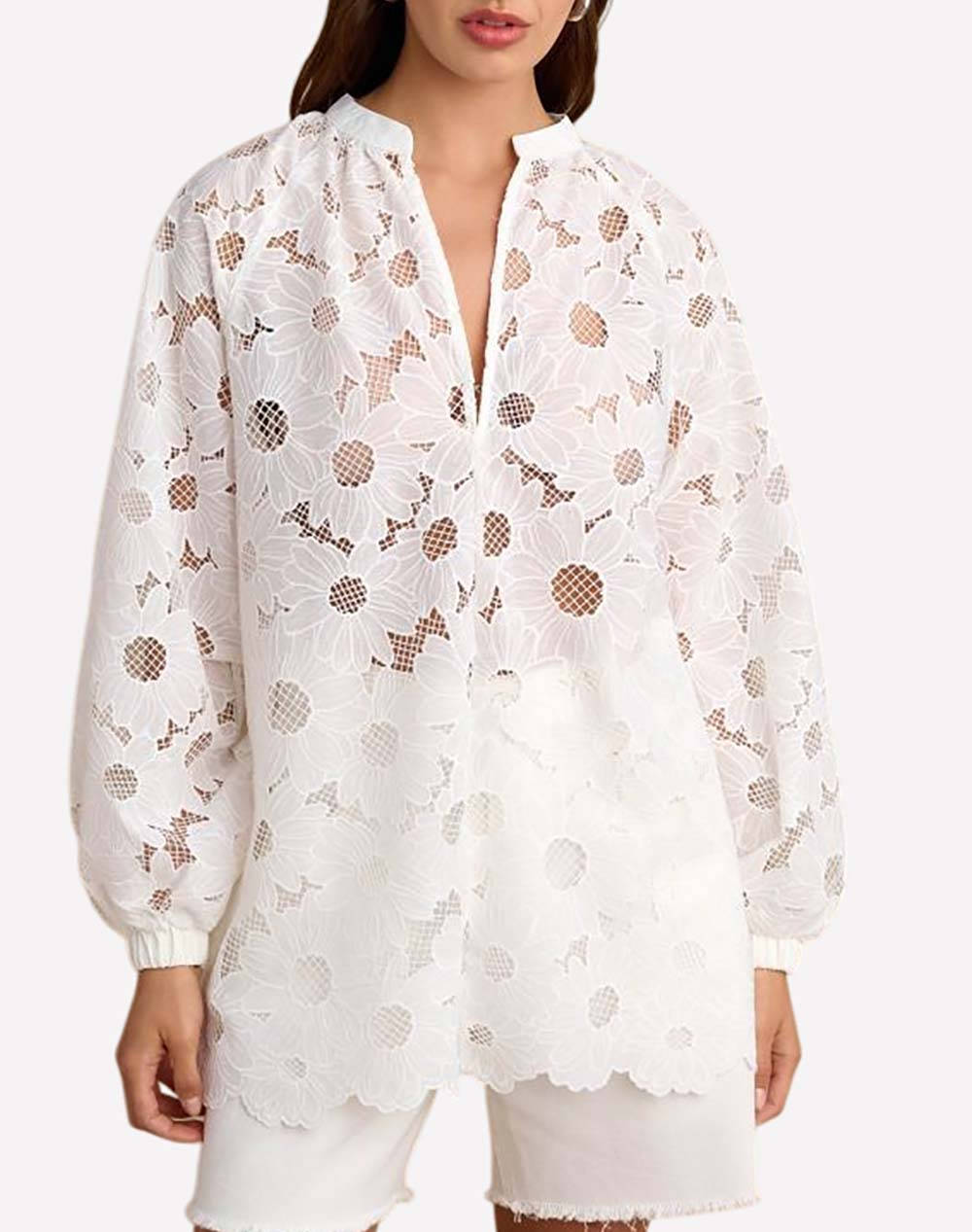 Attrattivo Toynik Women Clothes Tops Tops/Bodies White Synthetic 9920689 Leyko Female Tops/Bodies
