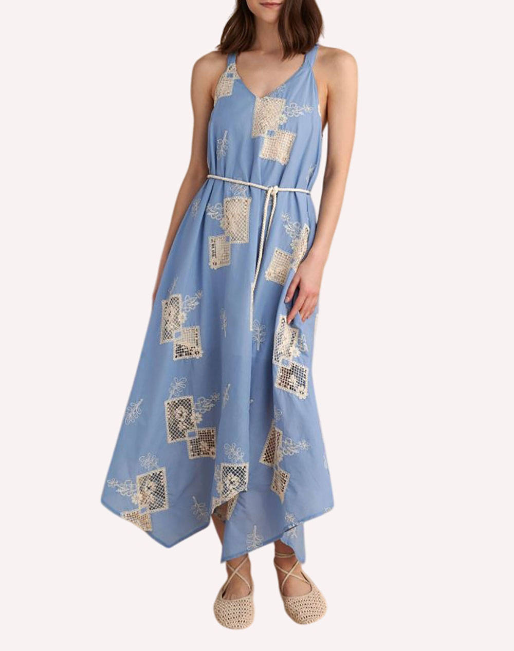 Attrattivo Dress Women Clothes Dresses Ciel Cotton 9921033 Ciel Female Dresses