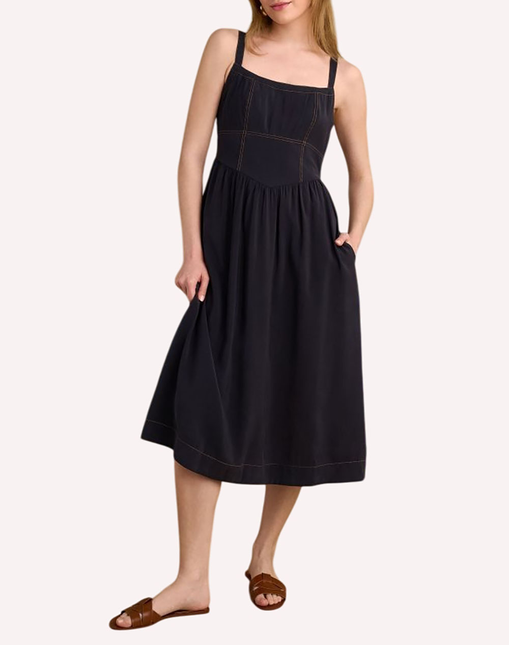 Attrattivo Dress Women Clothes Dresses Black Viscose,Synthetic 9920327 Almbl Female Dresses Black