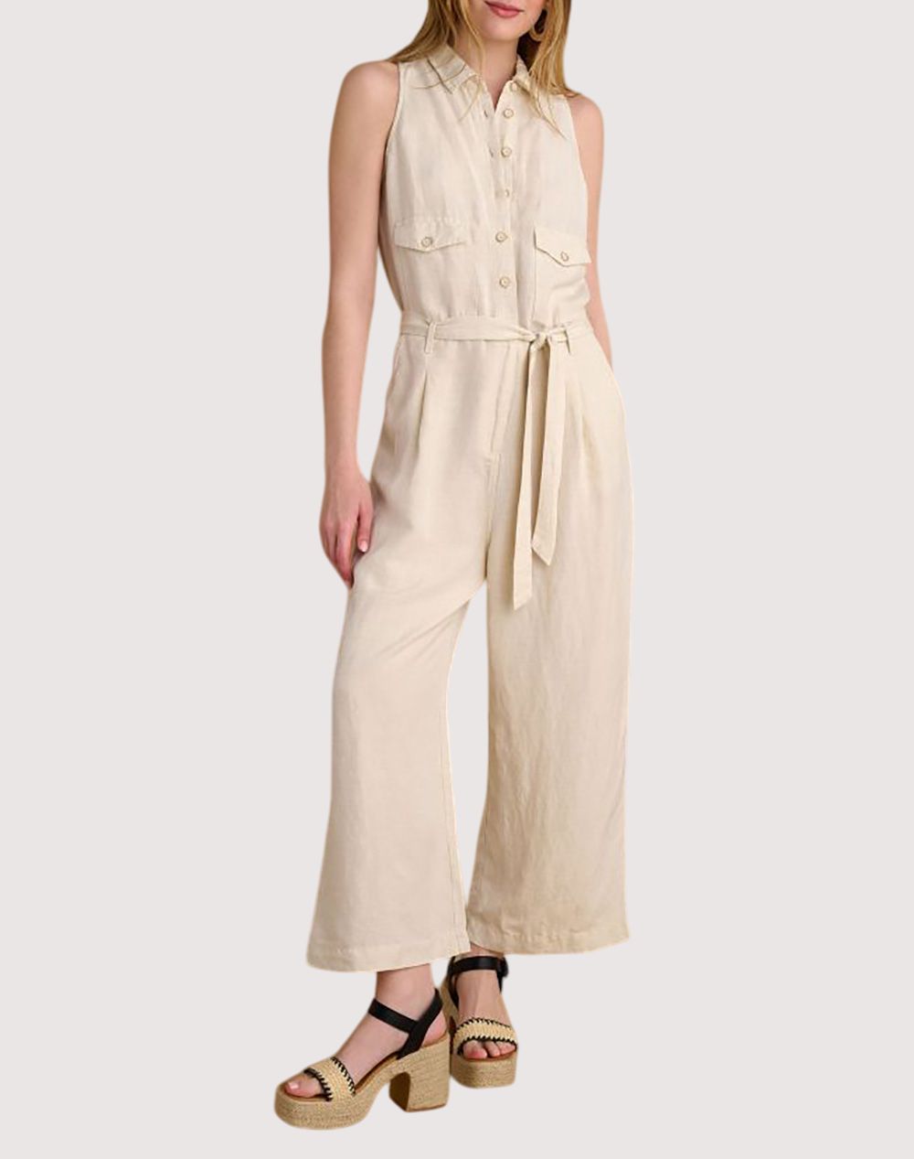 Attrattivo Jumpsuit Women Clothes Bodysuits Cream Viscose,Linen 9920943 Natur Female Bodysuits