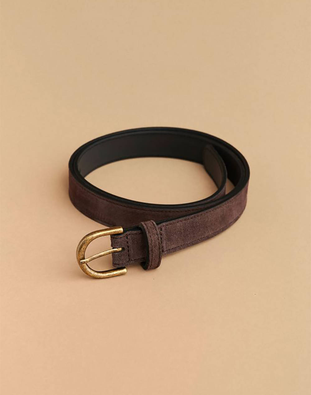 Attrattivo Leather Belt Women Accessories Belts Brown Leather 9Z22807 Choco Female Belts Brown