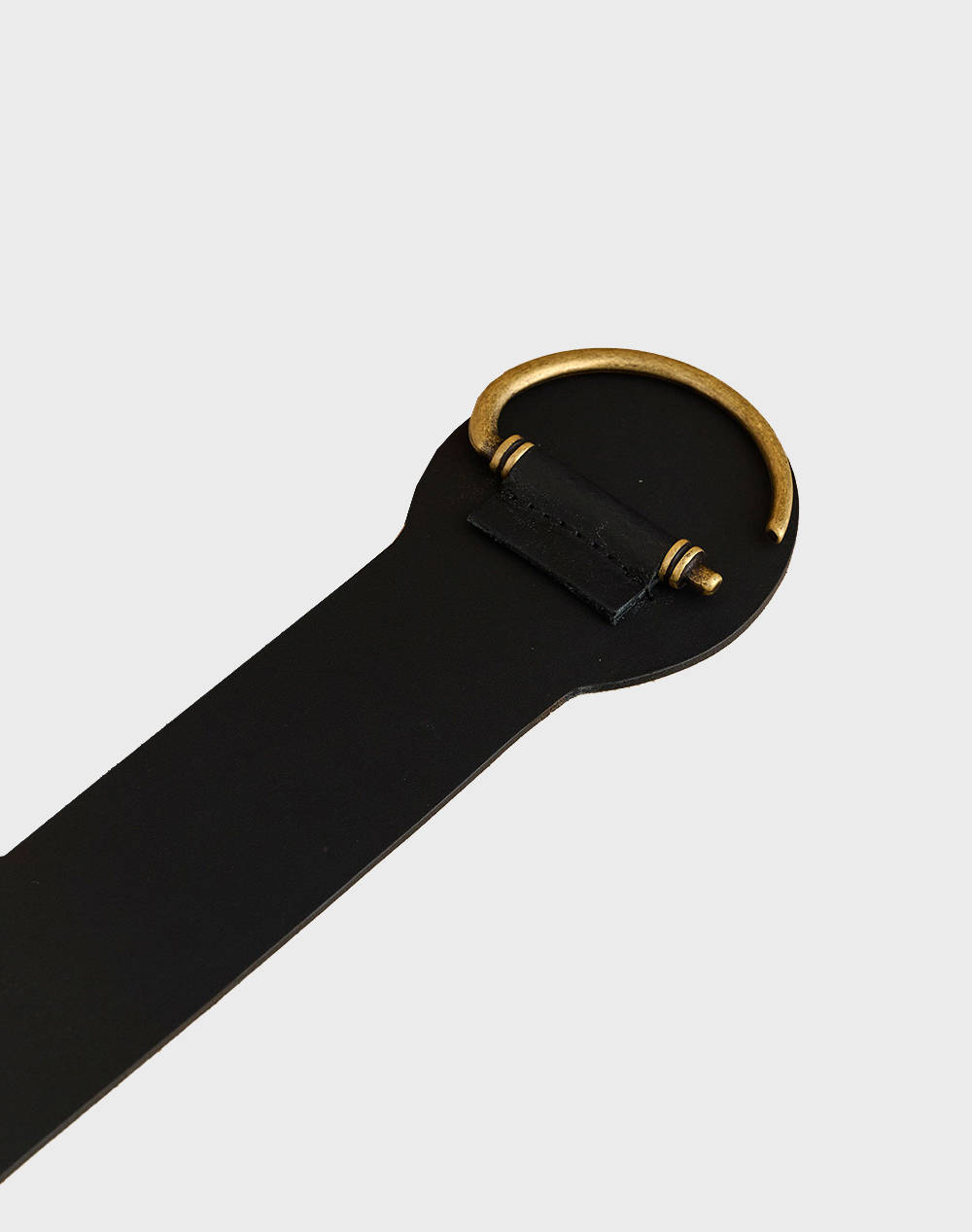 Attrattivo Leather Belt Women Accessories Belts Black Leather 9Z22800 Mayro Female Belts Black